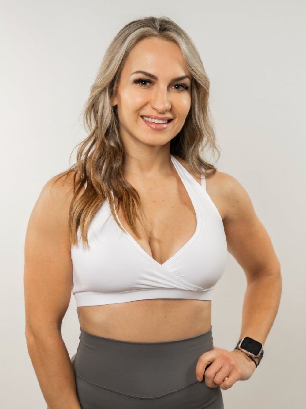 Aerofit Sports Bra- white